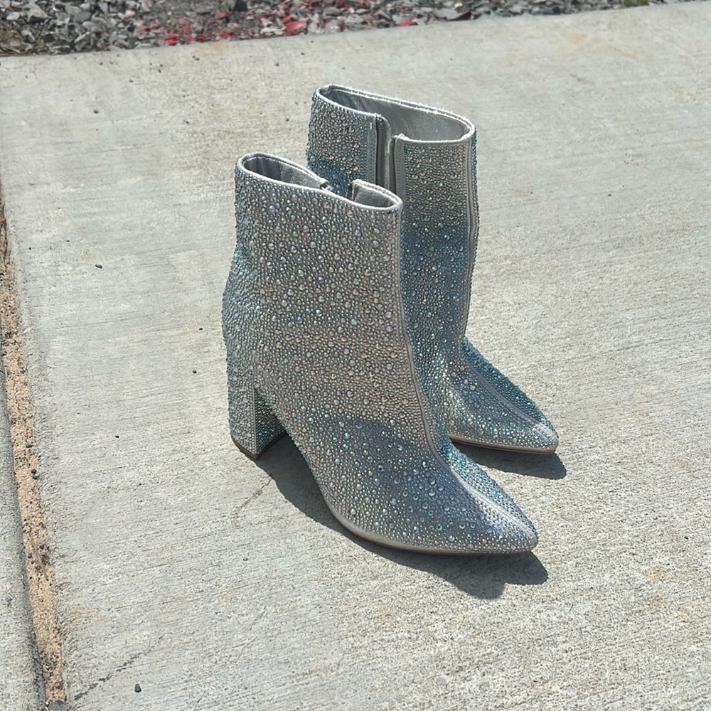 Bedazzled booties